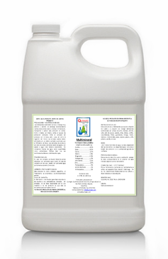 MULTIMINERAL: FERTILIZANTE FOLIAR Y EDÁFICO